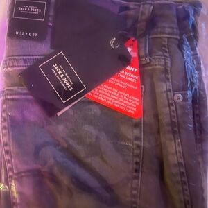 Jack & Jones Men's black Jeans 32 x 30 -